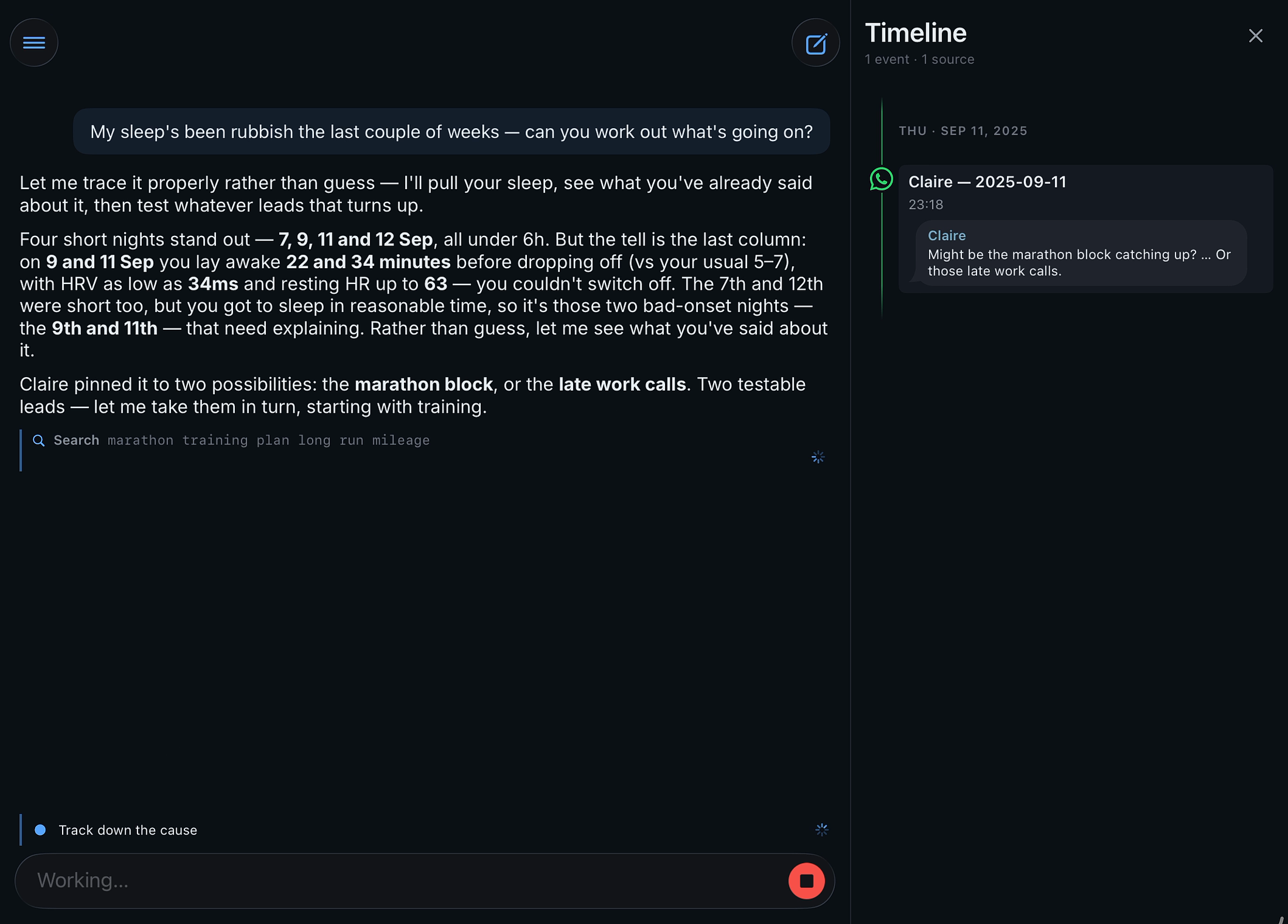 Demo: your health, explained